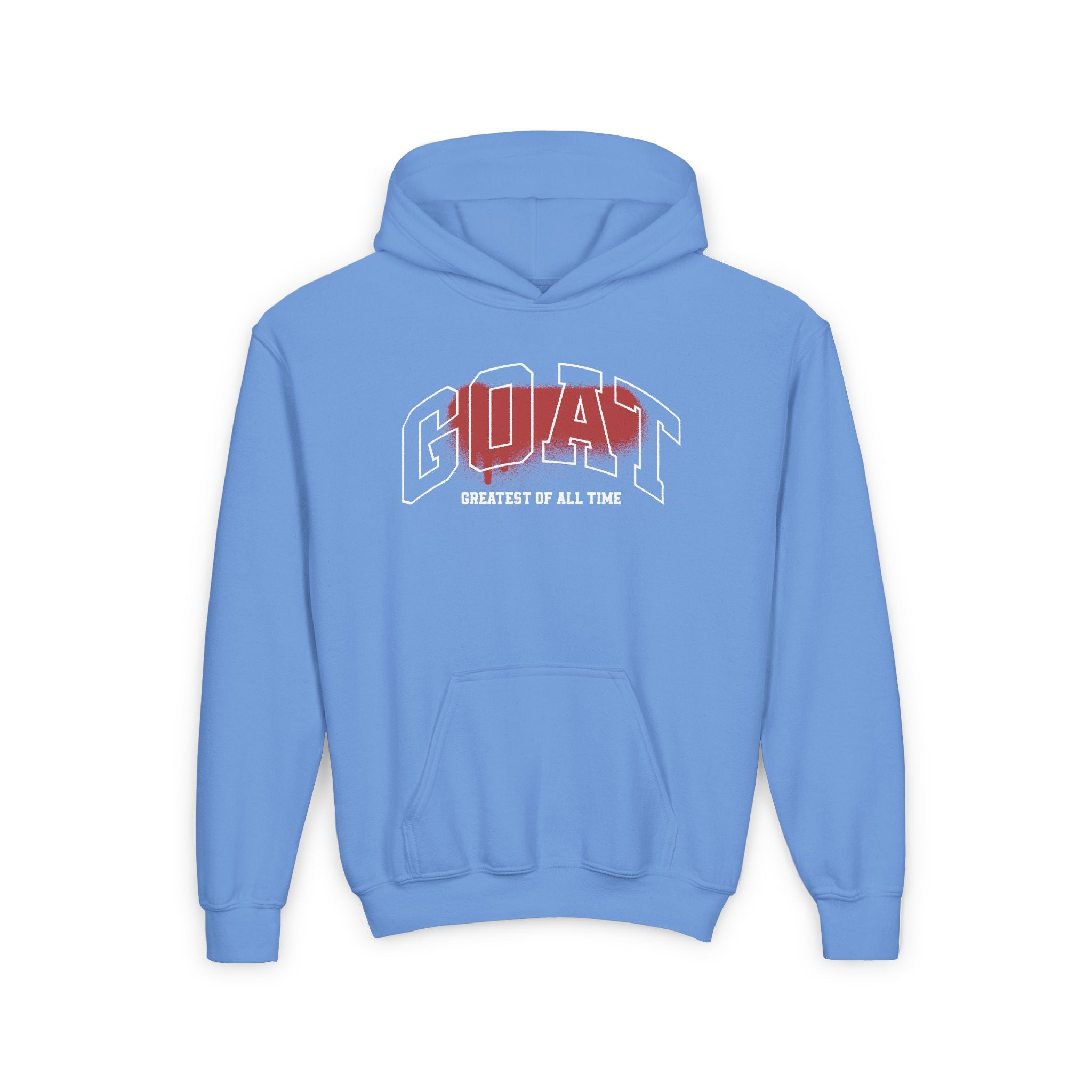 Goat Red Spray Paint Youth Hoodie