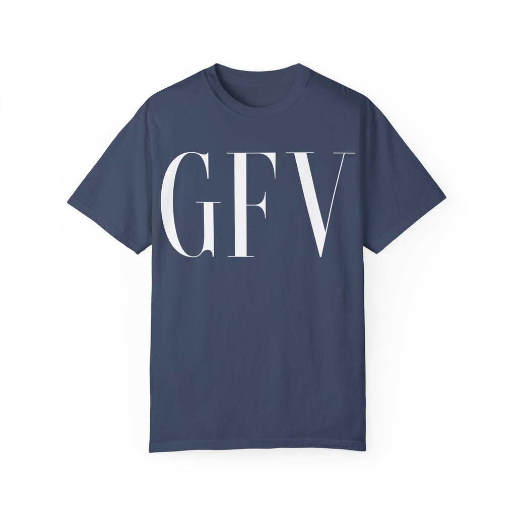 Motivational Unisex Garment-Dyed T-Shirt - Grind Focus Vision
