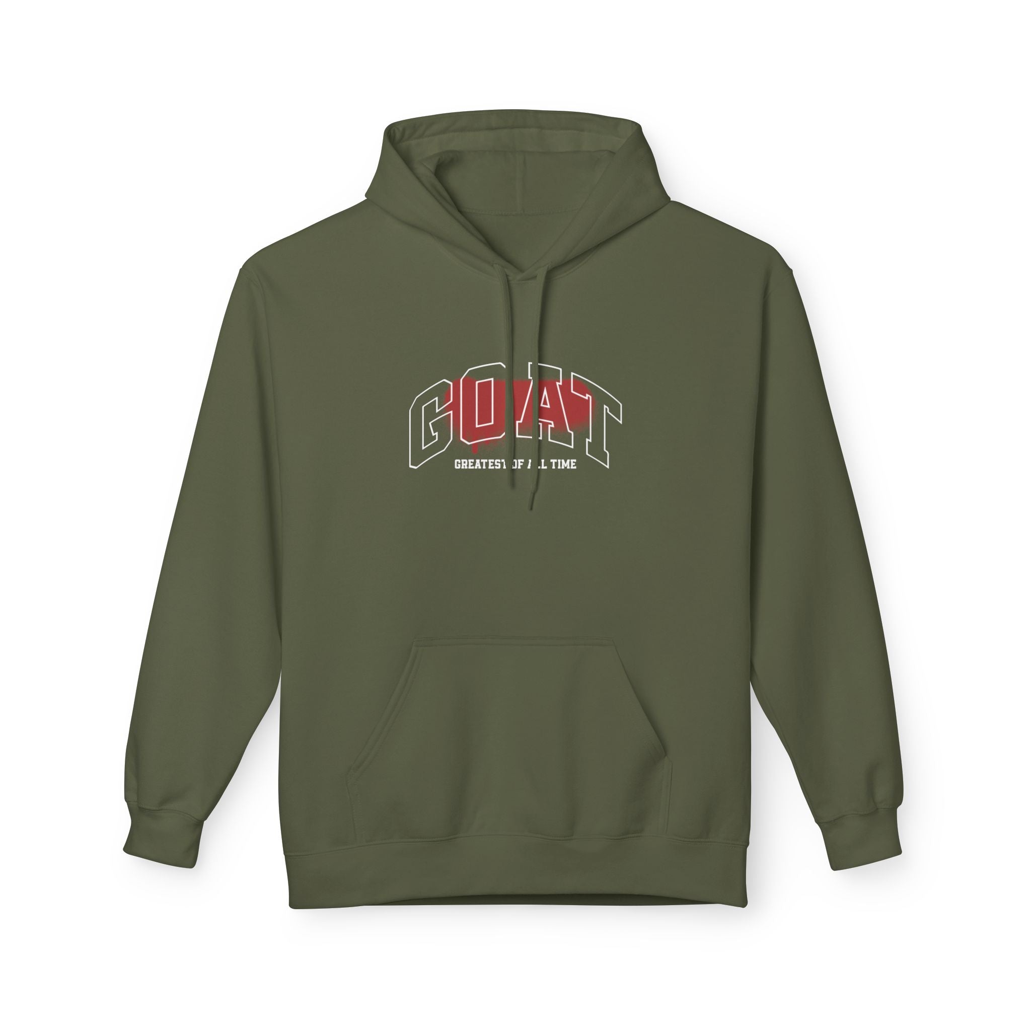 GOAT Hoodie - Red Spray Paint