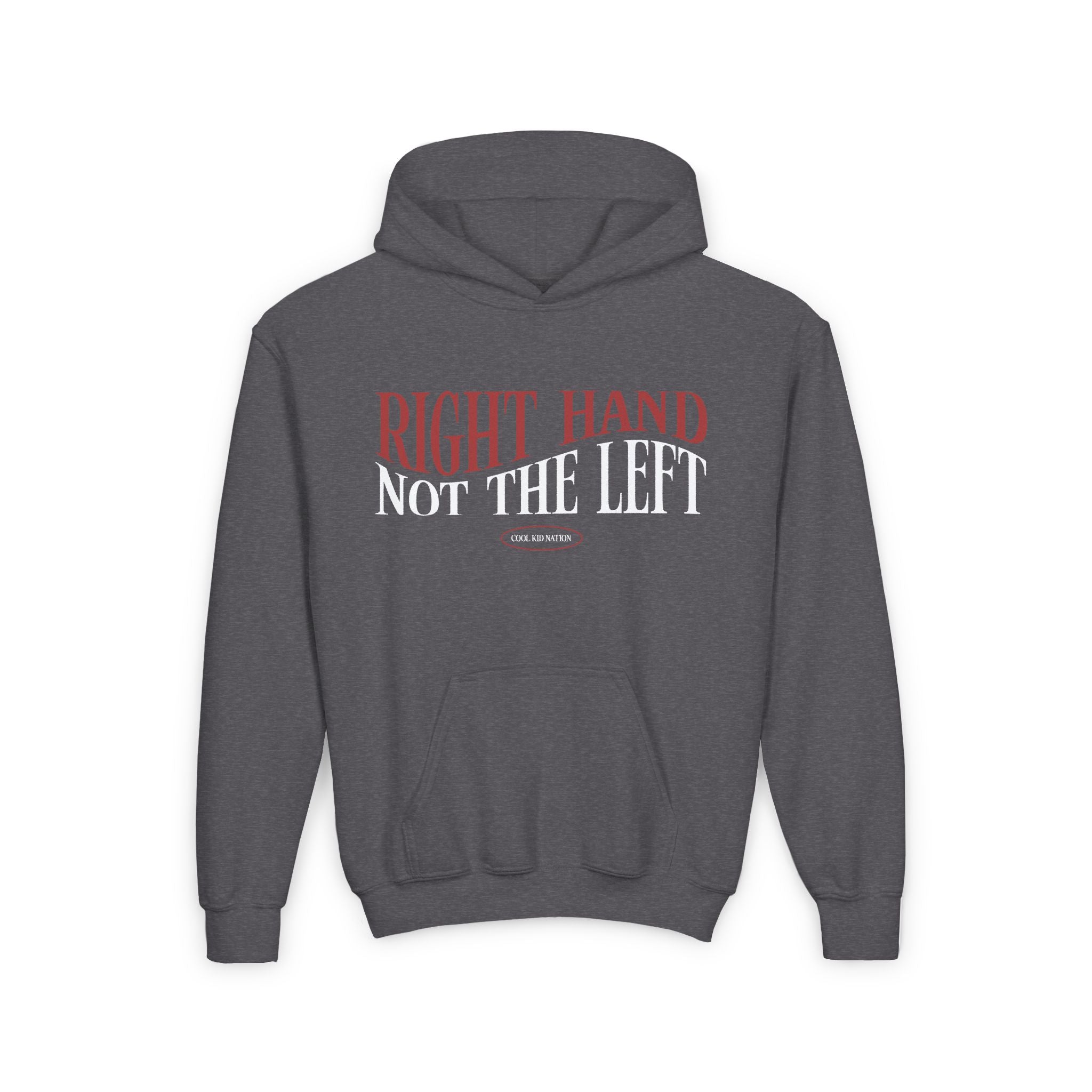 Right Hand Not The Left Youth Hoodie