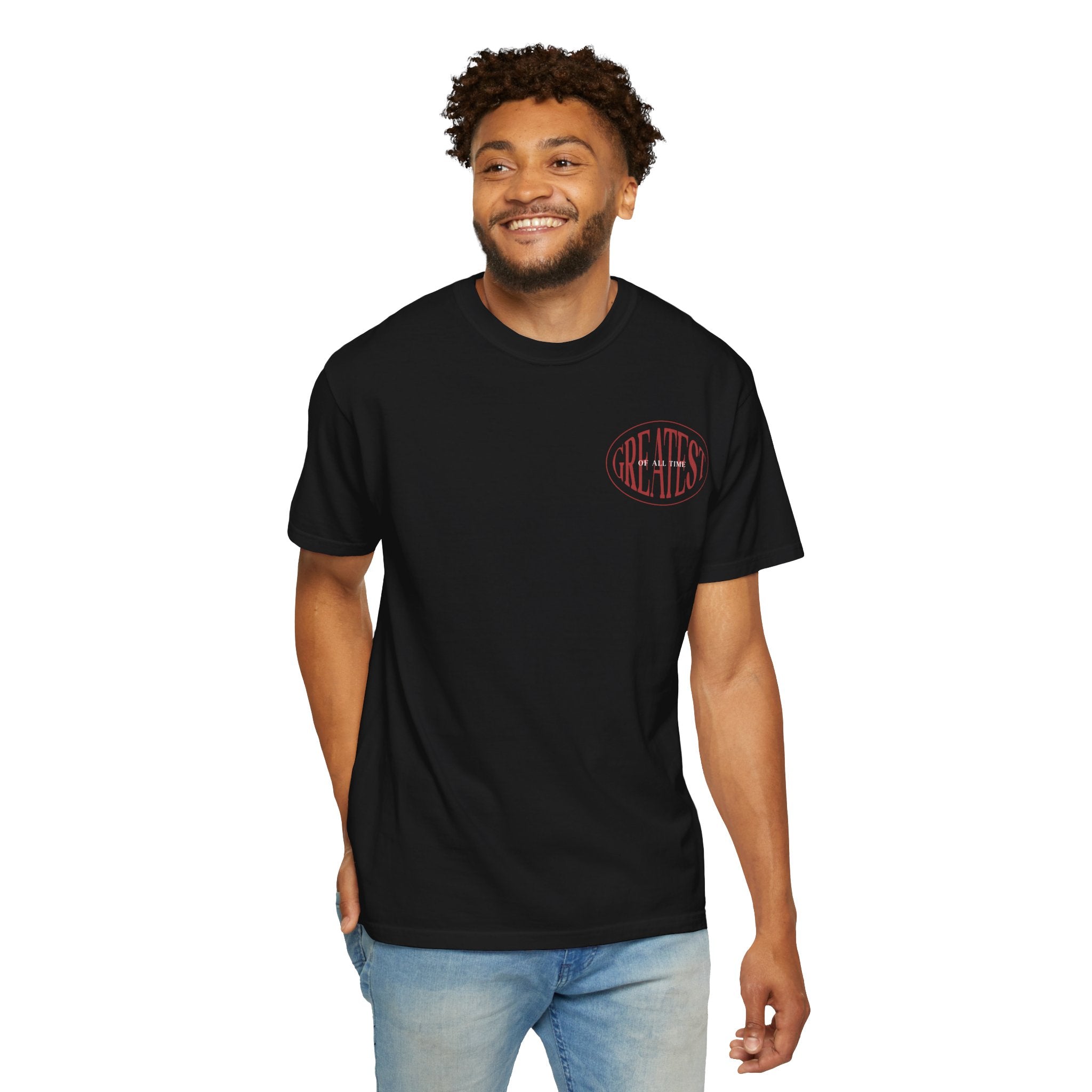 Unisex Garment-Dyed T-Shirt | Greatest of All Time Design
