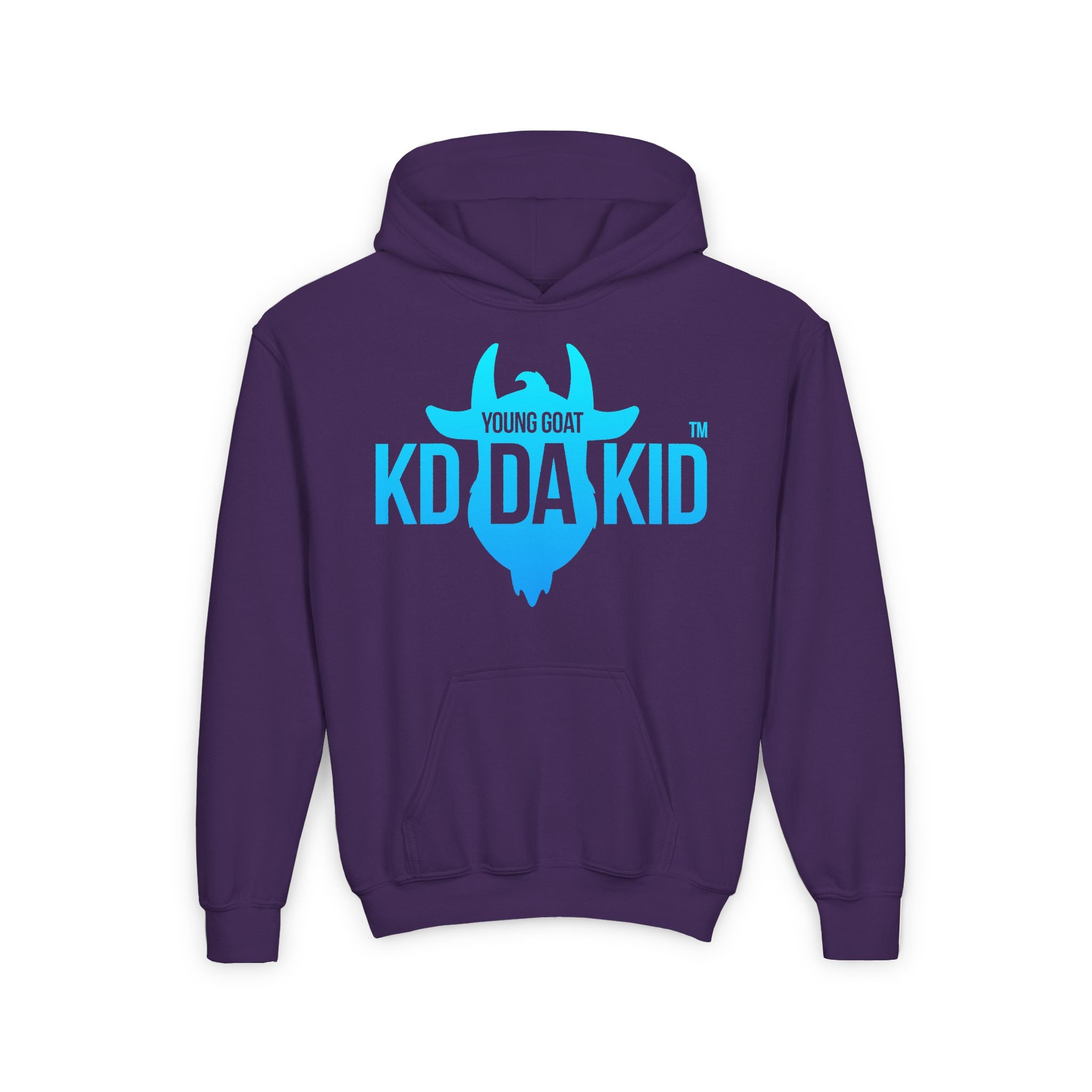 Young Goat Kid Hoodie - Youth Heavy Blend Sweatshirt for Trendy Kids