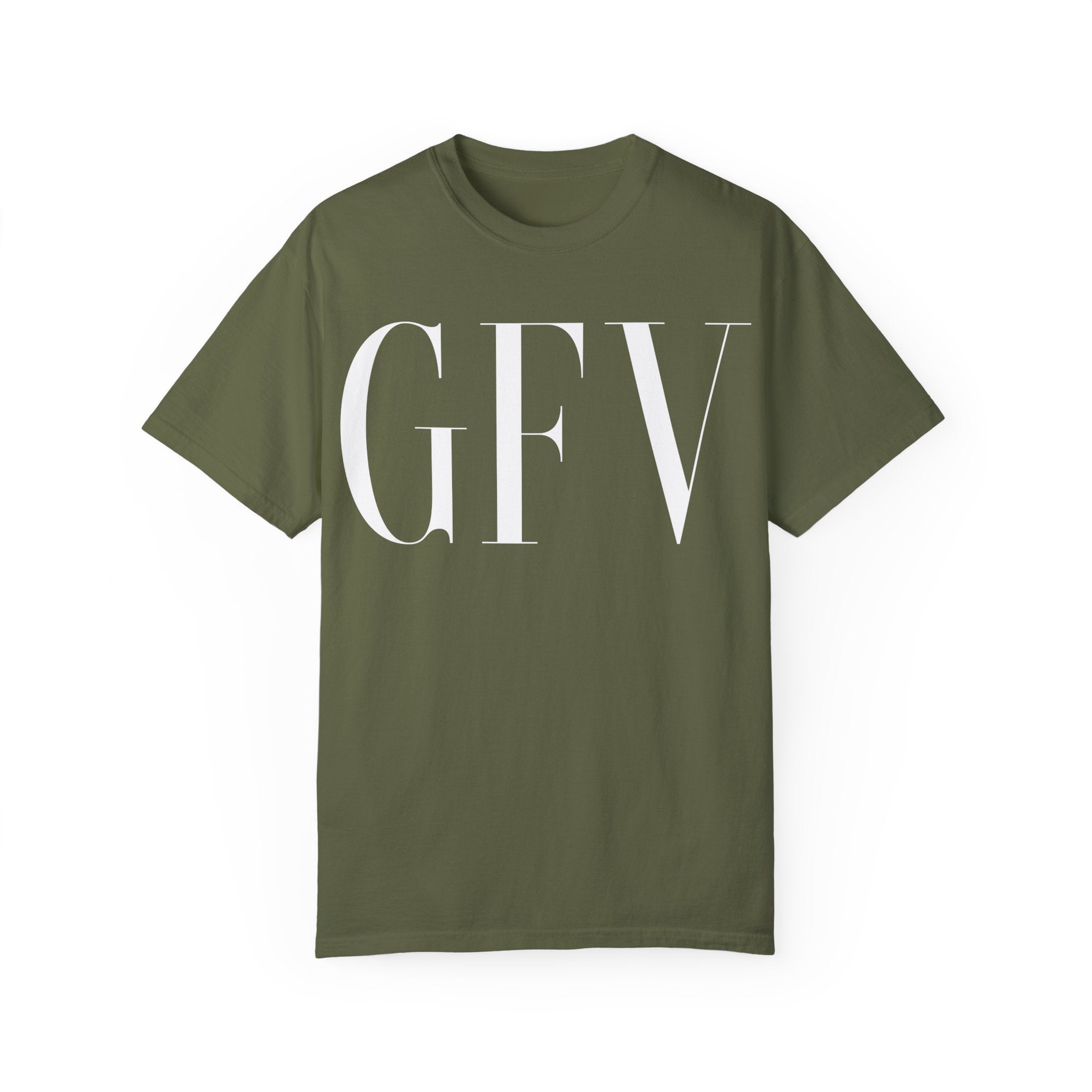 Motivational Unisex Garment-Dyed T-Shirt - Grind Focus Vision