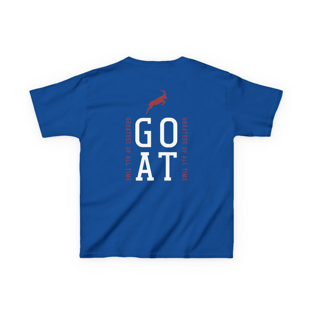 Kids GOAT Graphic Tee - Greatest of All Time Shirt
