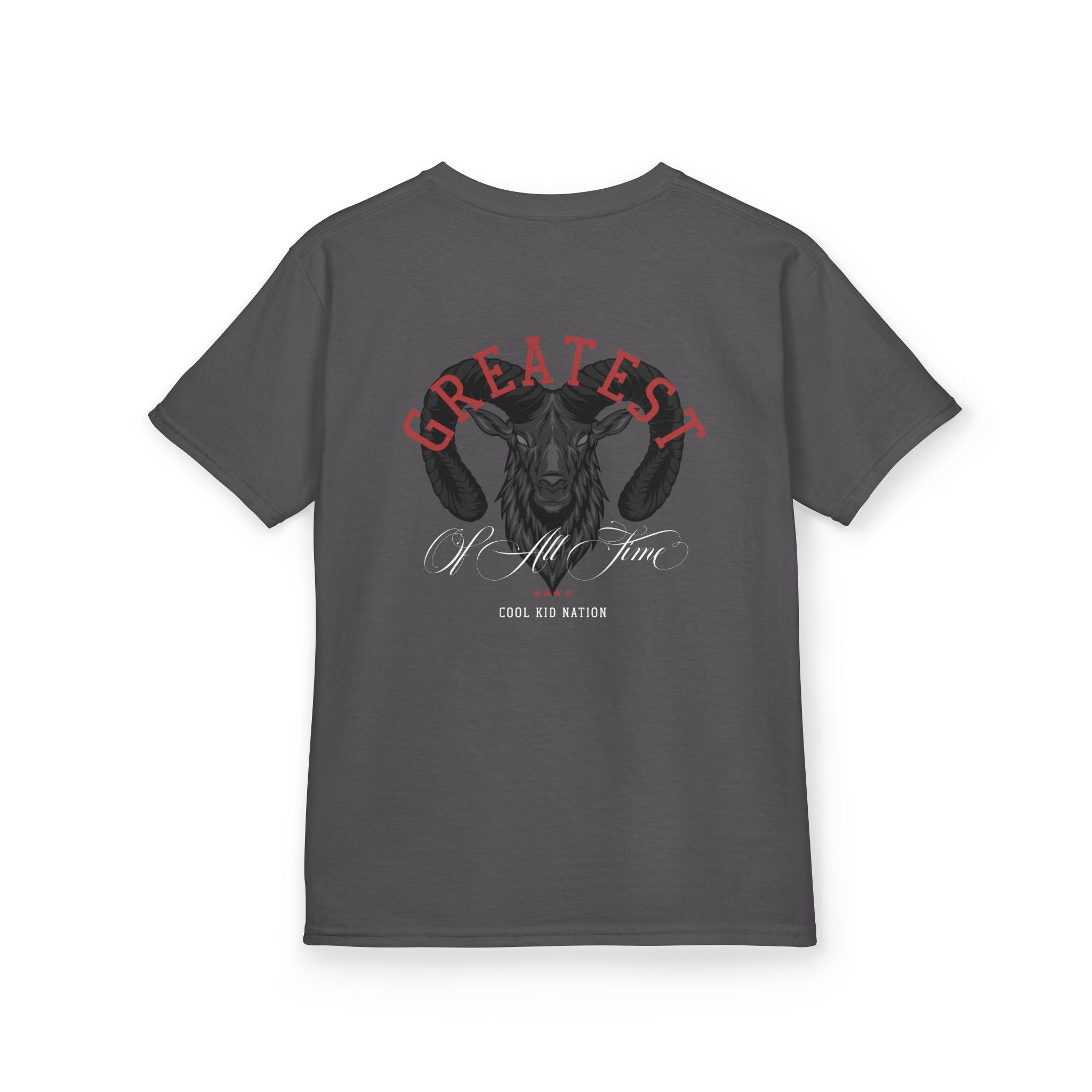 Kids 'Greatest of All Time' Heavy Cotton Tee - Cool Kid Nation