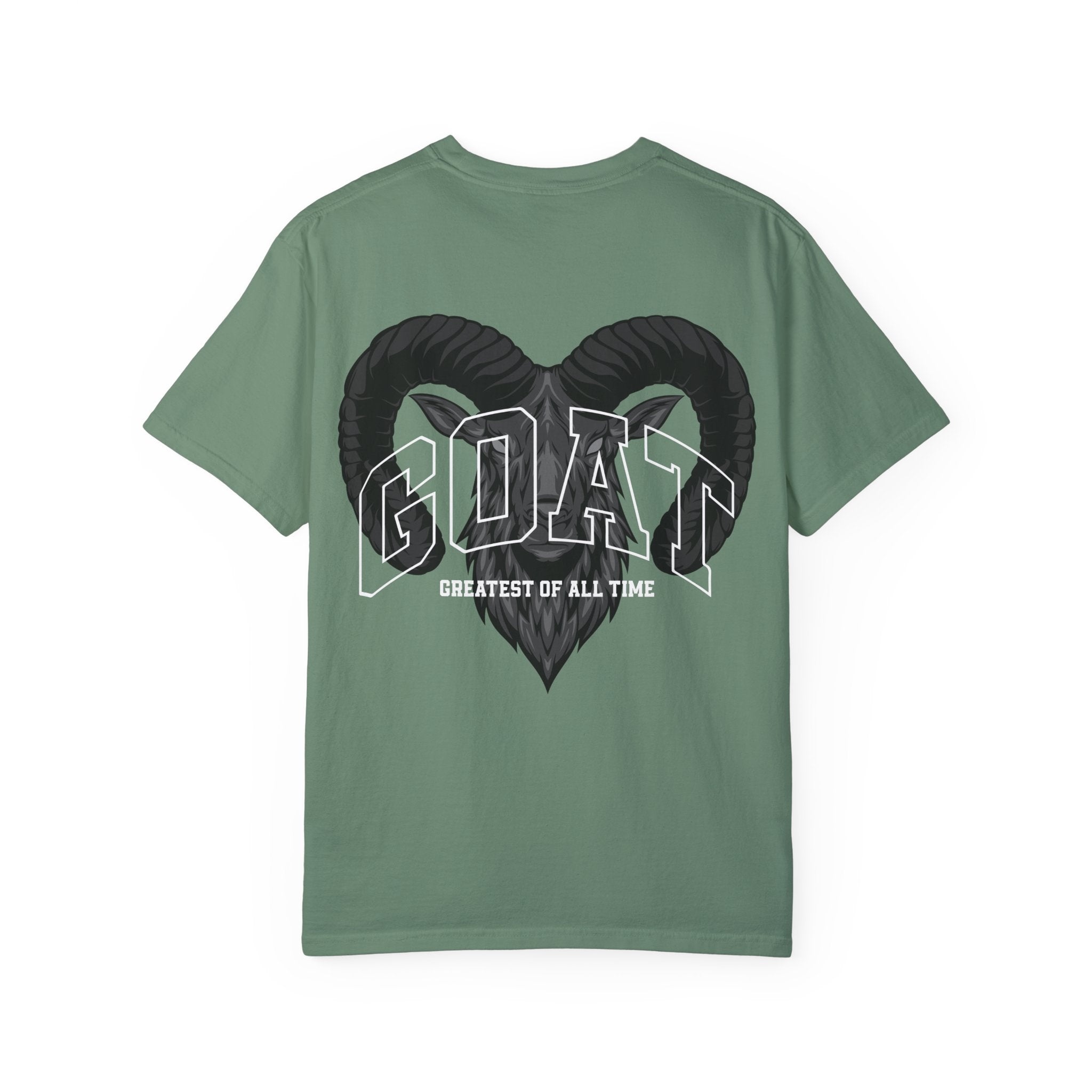 Unisex Garment-Dyed T-Shirt - GOAT Design, Greatest of All Time