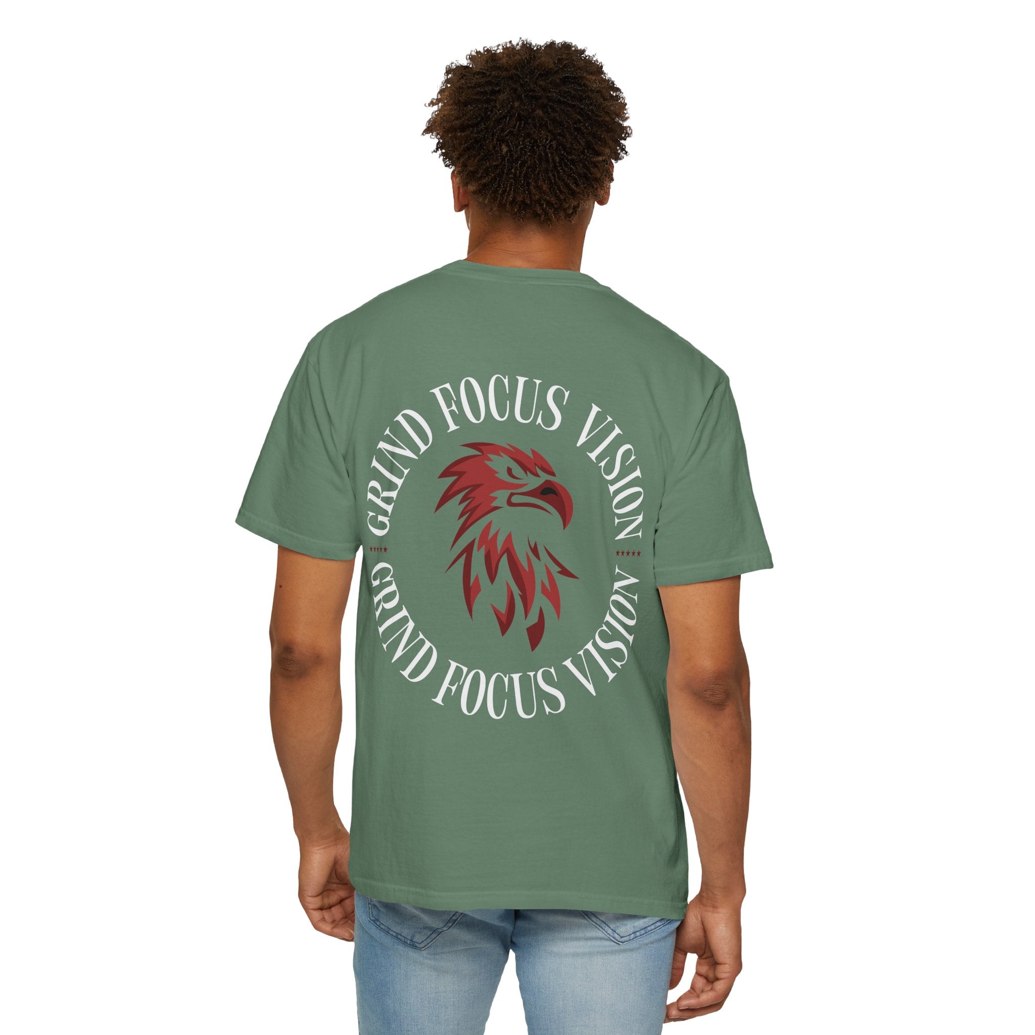 Unisex Grind Focus Vision T-Shirt - Motivational Graphic Tee for Everyday Wear