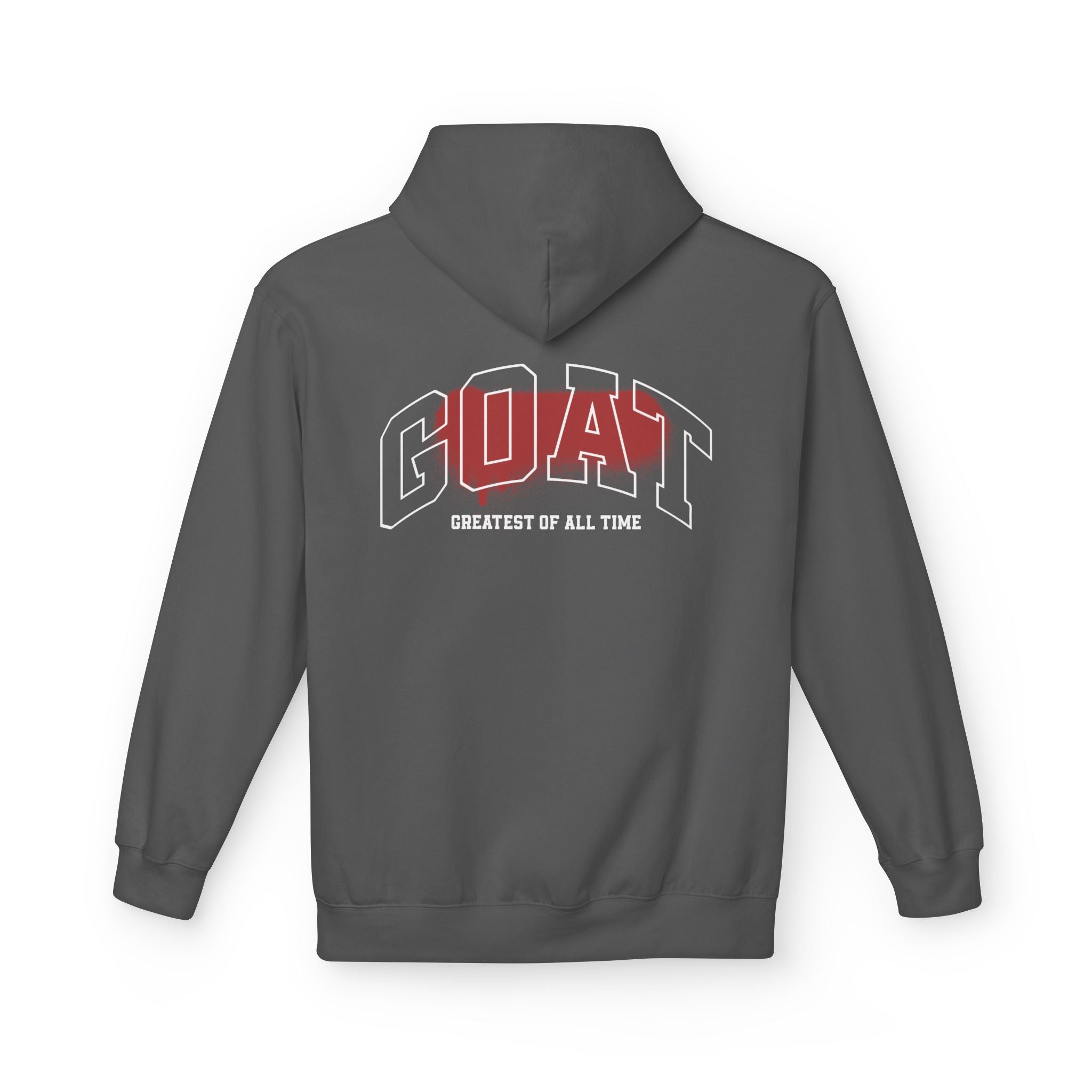 GOAT Hoodie - Red Spray Paint