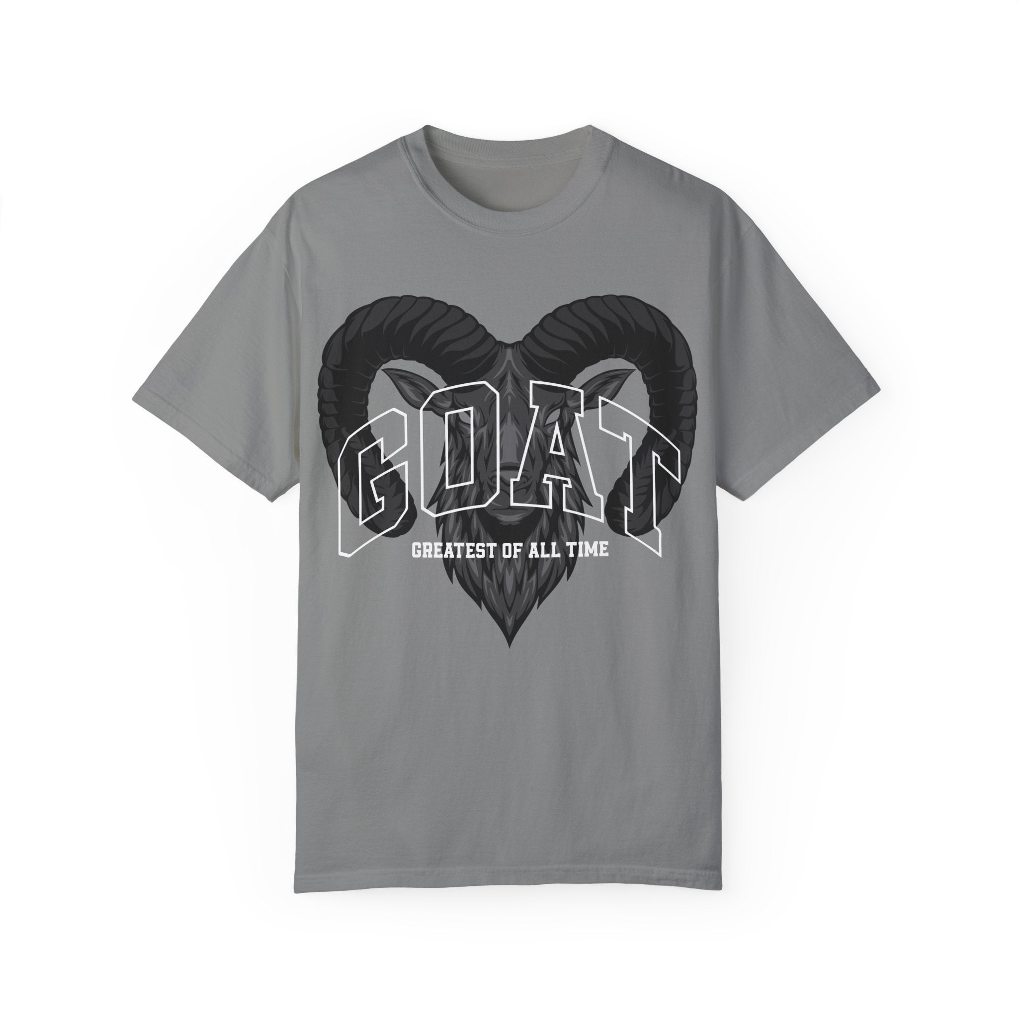 Unisex Garment-Dyed T-Shirt - GOAT Design, Greatest of All Time