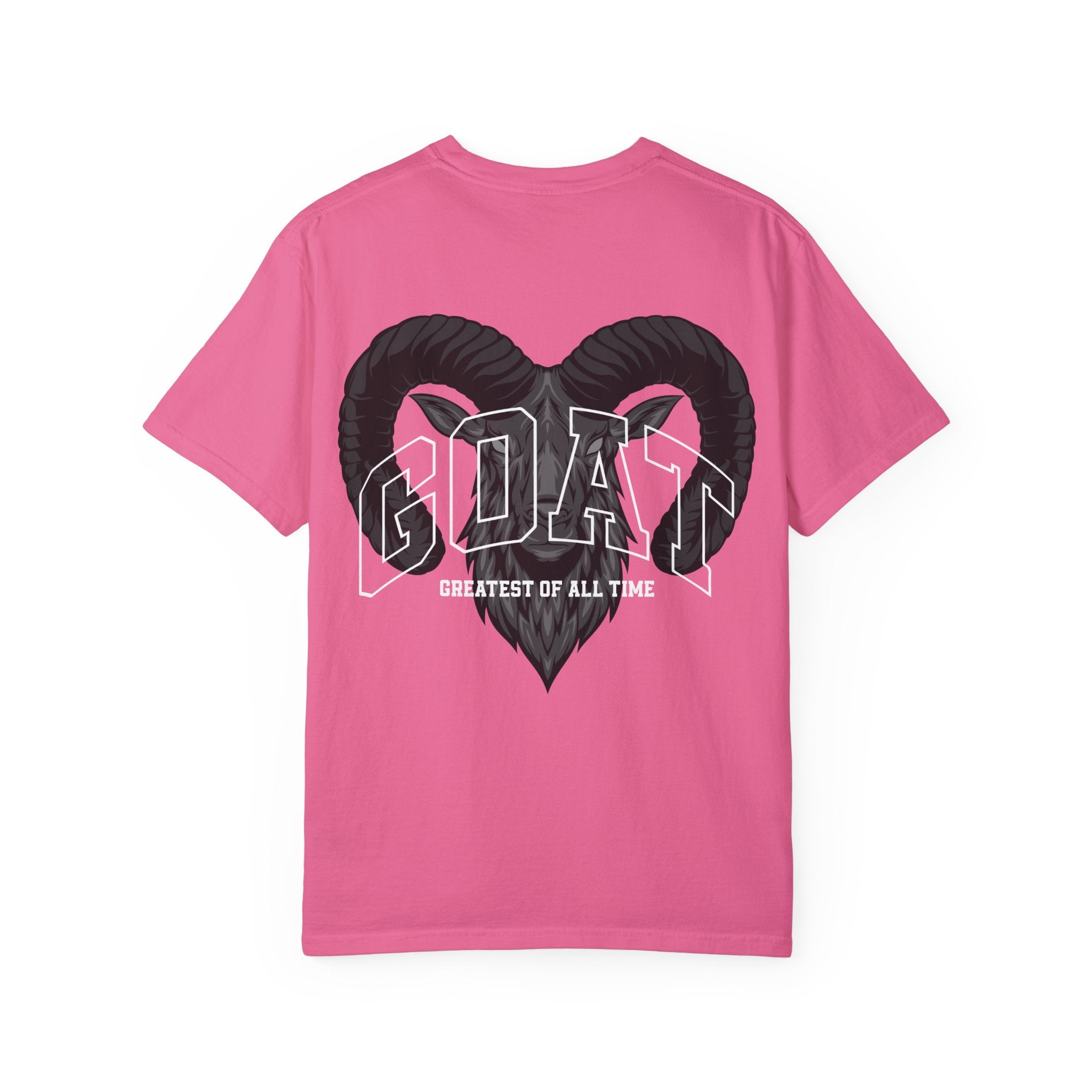 Unisex Garment-Dyed T-Shirt - GOAT Design, Greatest of All Time