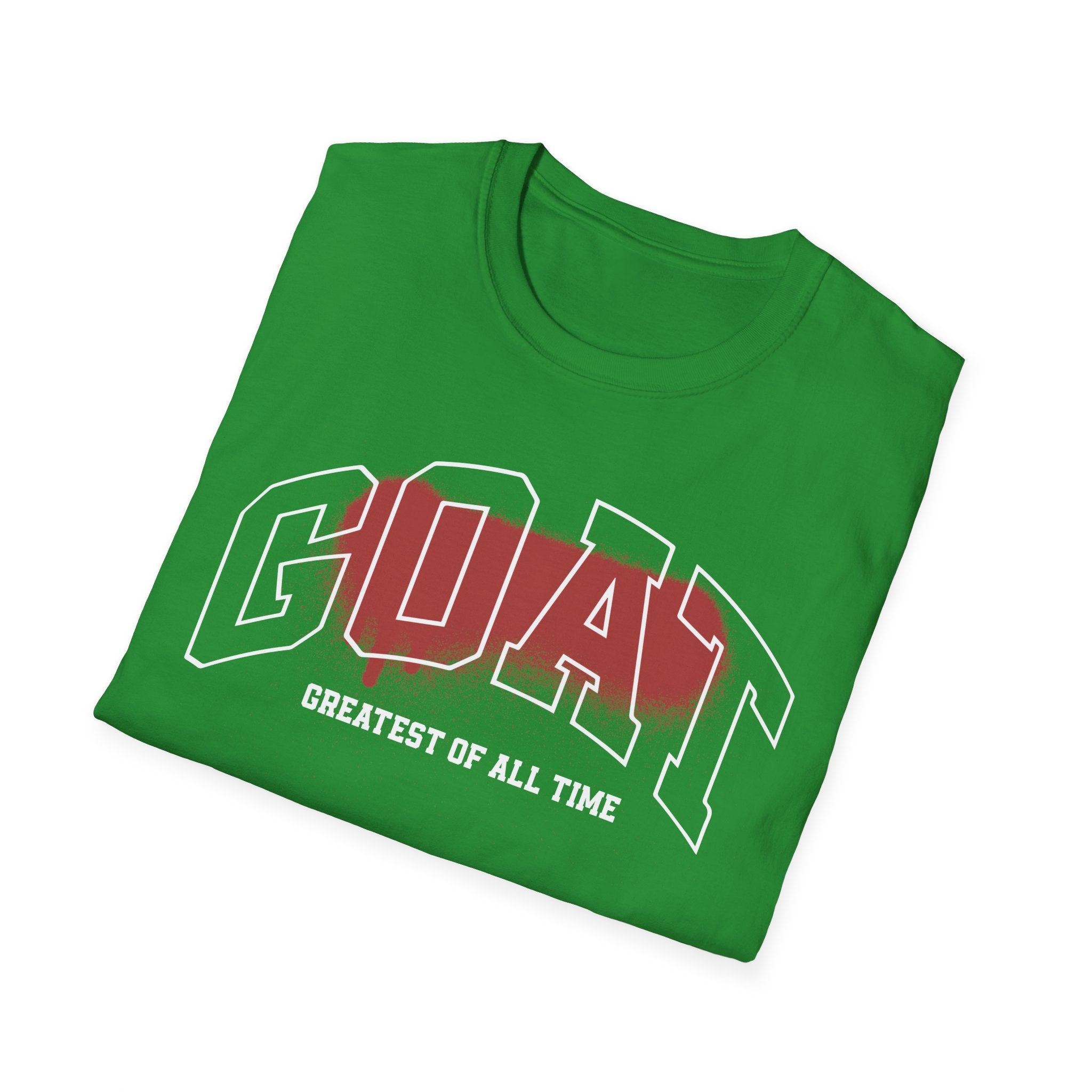 GOAT Graphic Unisex Softstyle T-Shirt - Greatest of All Time Tee