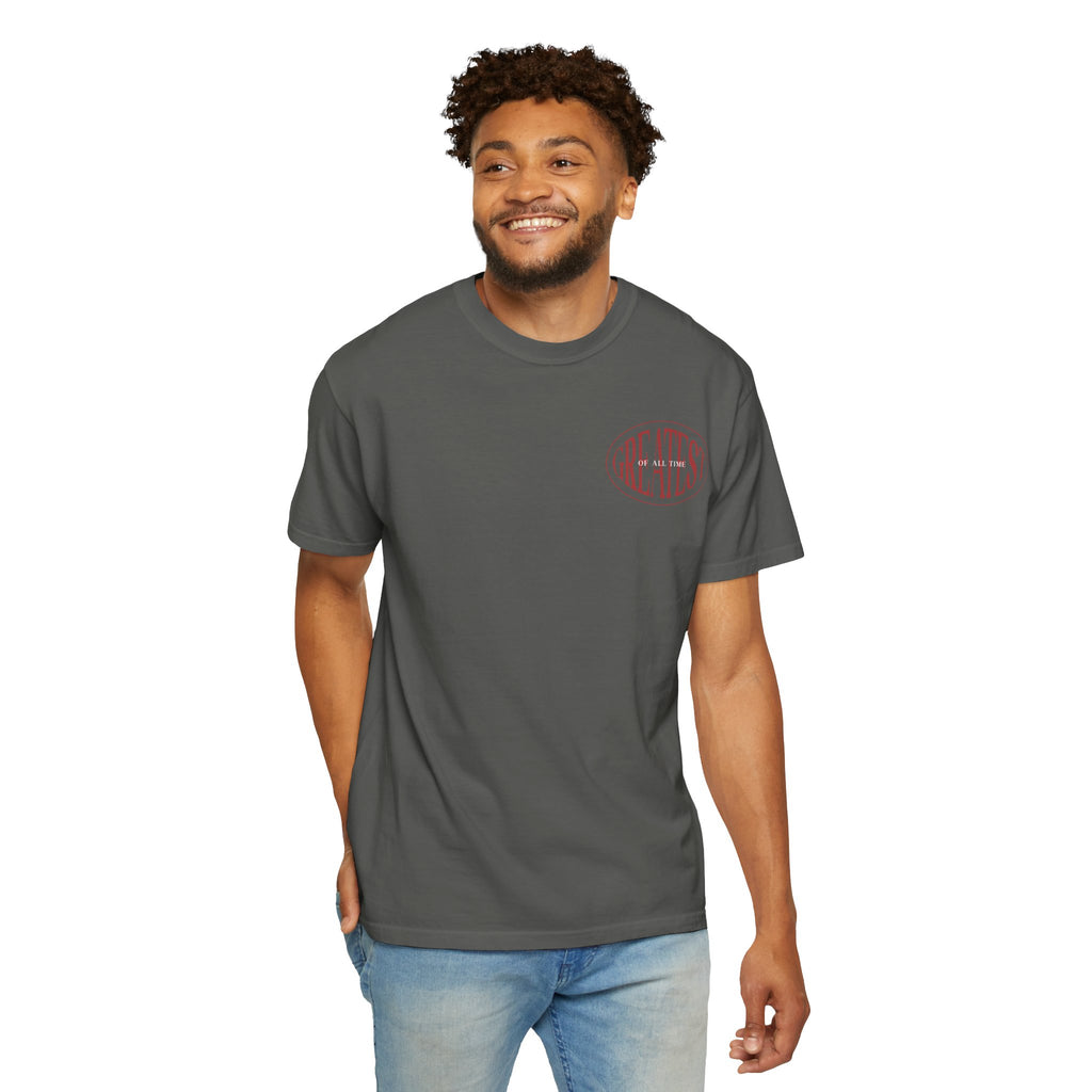 Unisex Garment-Dyed T-Shirt | Greatest of All Time Design