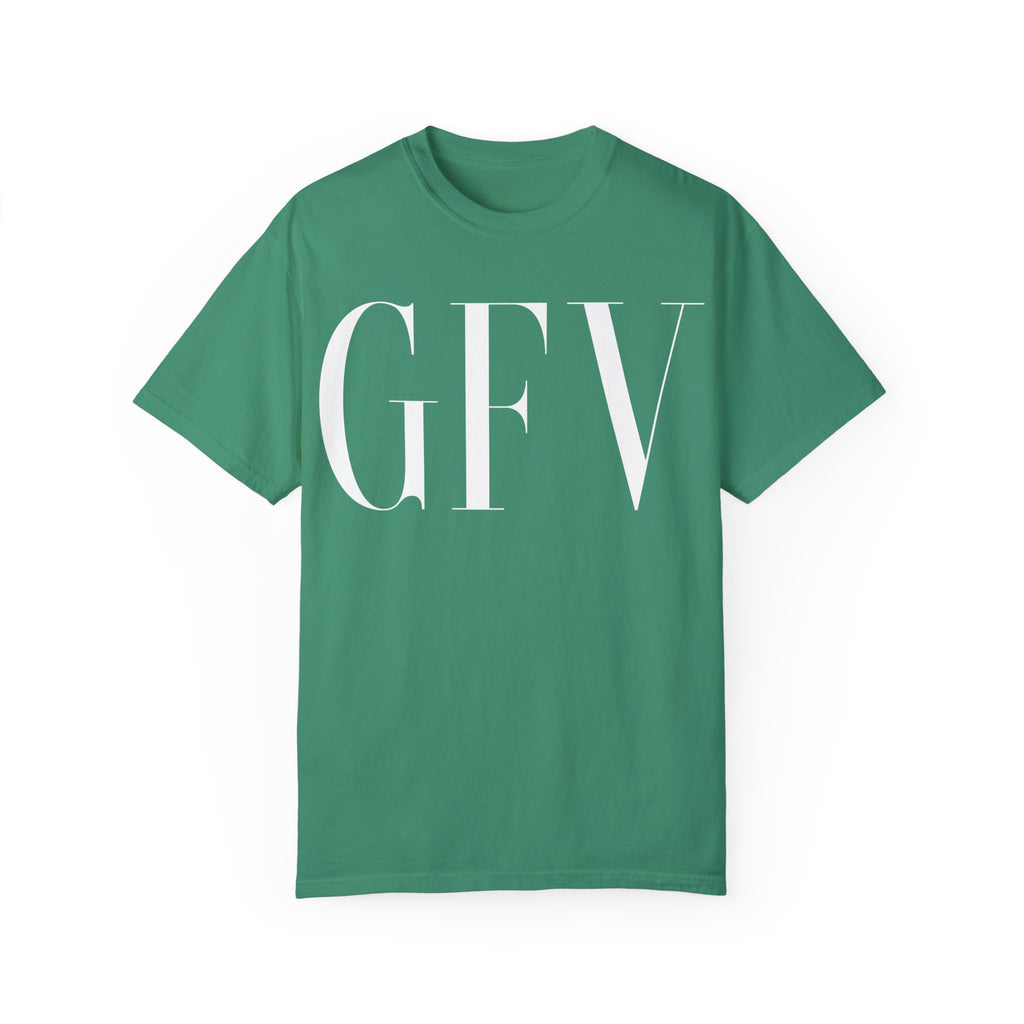 Motivational Unisex Garment-Dyed T-Shirt - Grind Focus Vision