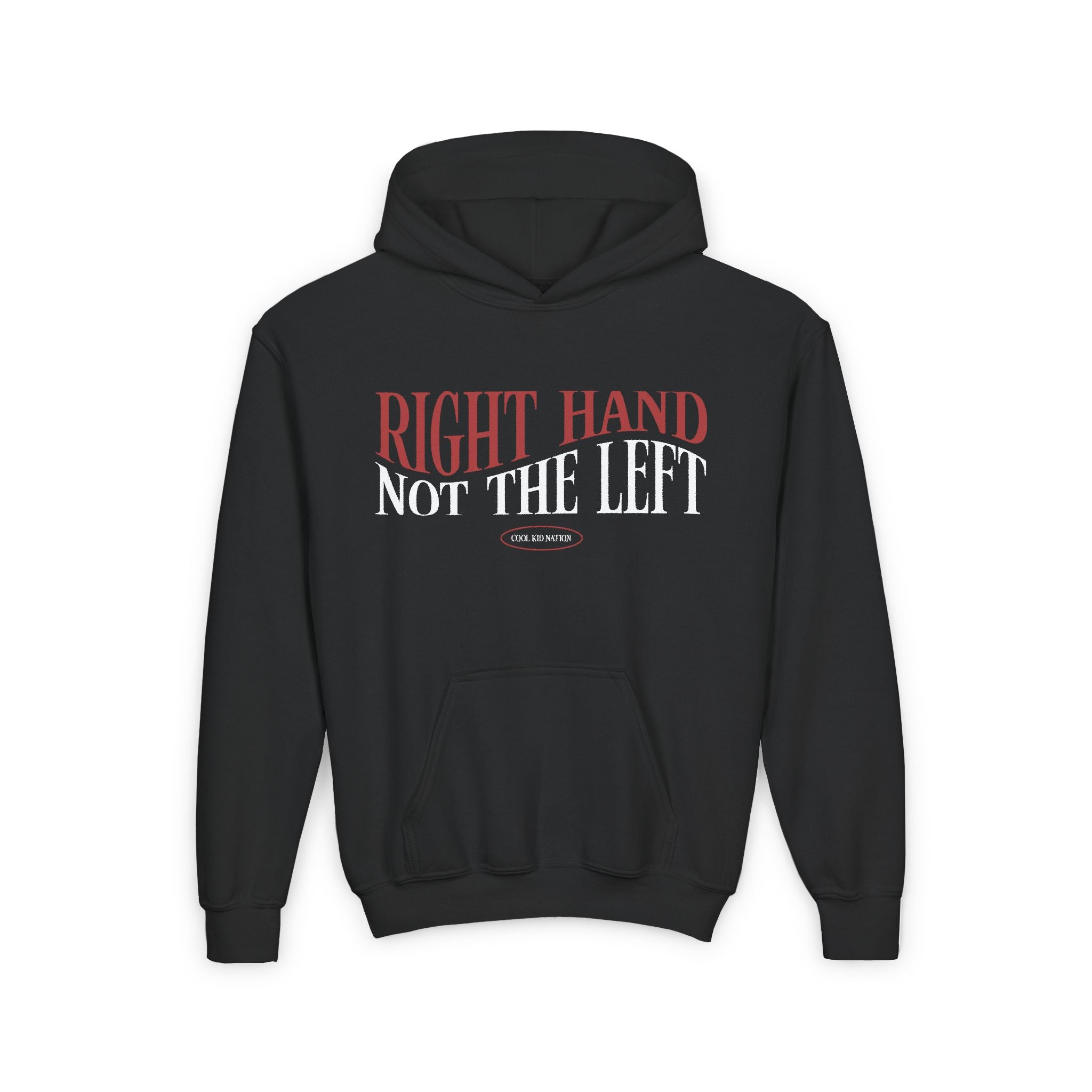 Right Hand Not The Left Youth Hoodie