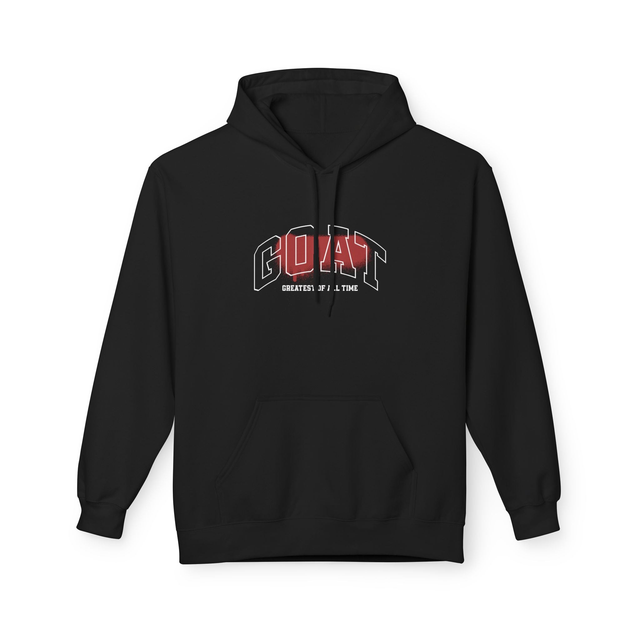 GOAT Hoodie - Red Spray Paint