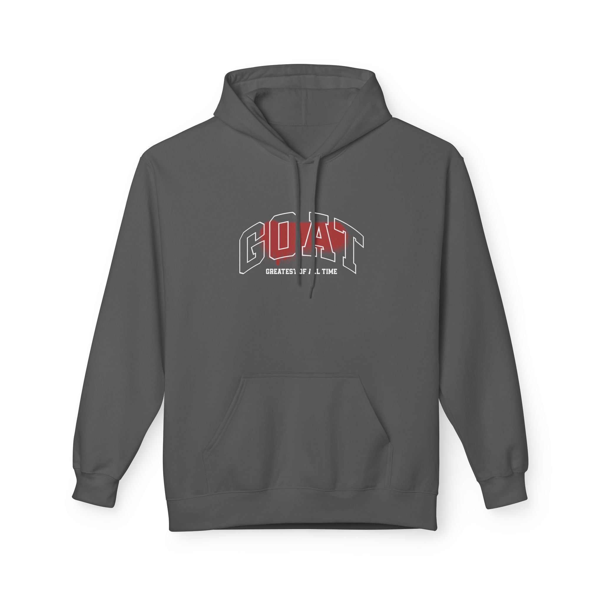 GOAT Hoodie - Red Spray Paint