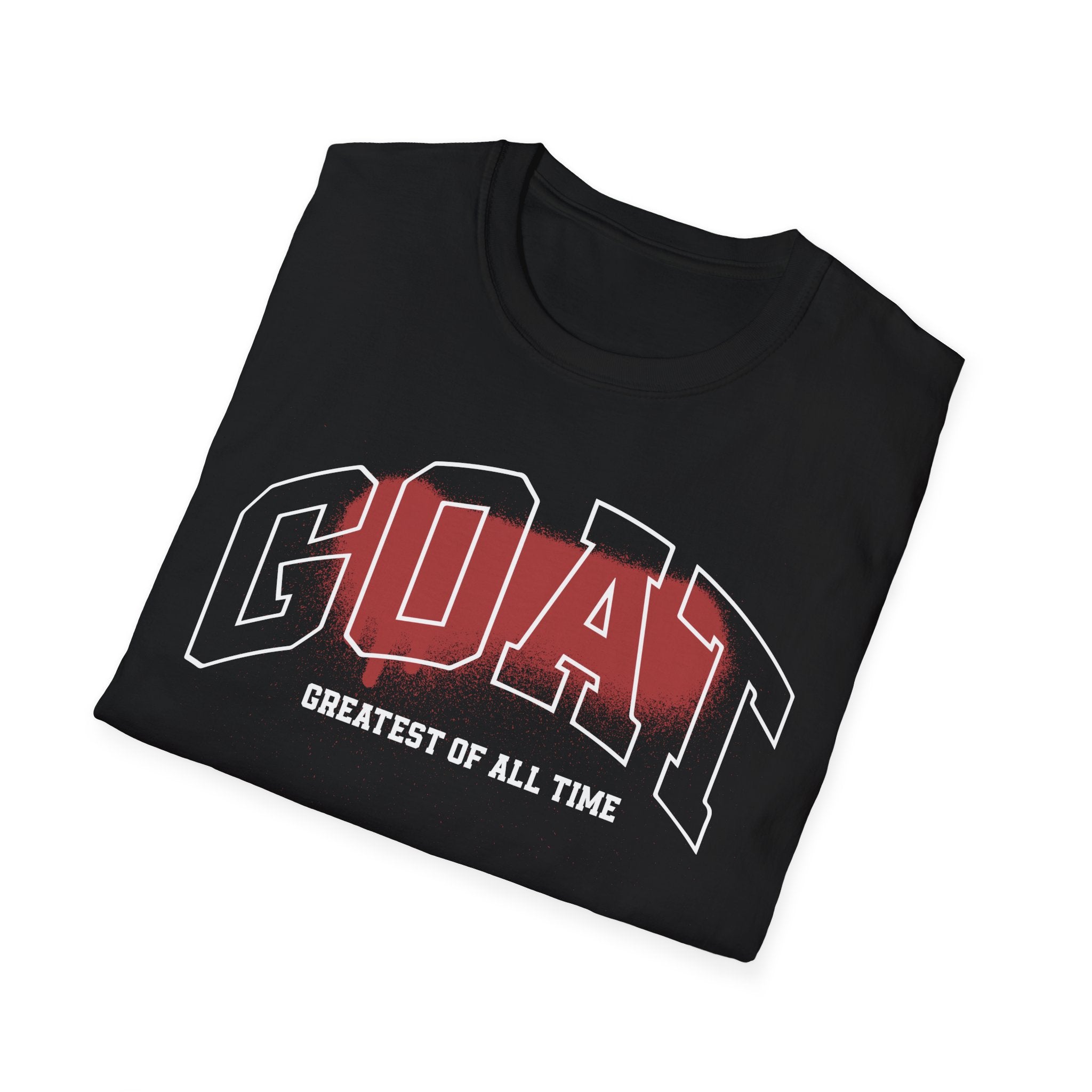 GOAT Graphic Unisex Softstyle T-Shirt - Greatest of All Time Tee