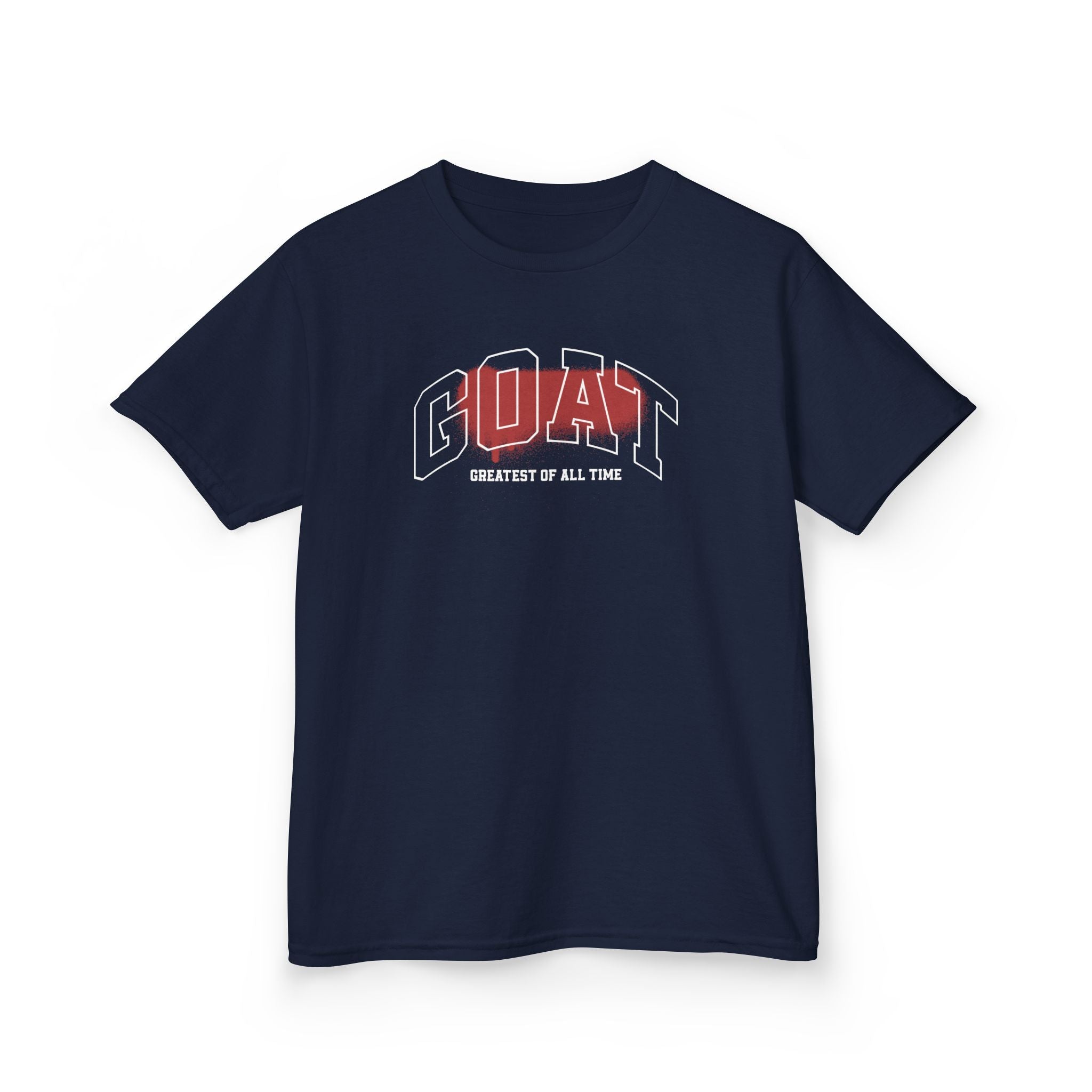 Kids GOAT Graphic Tee - Greatest of All Time Shirt for Young Trendsetters