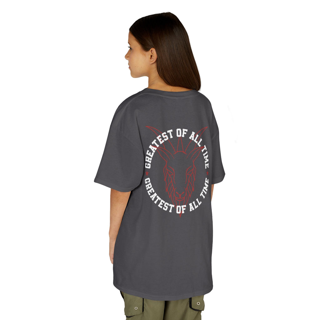 Kids Heavy Cotton™ Tee - Greatest of All Time Graphic Tee