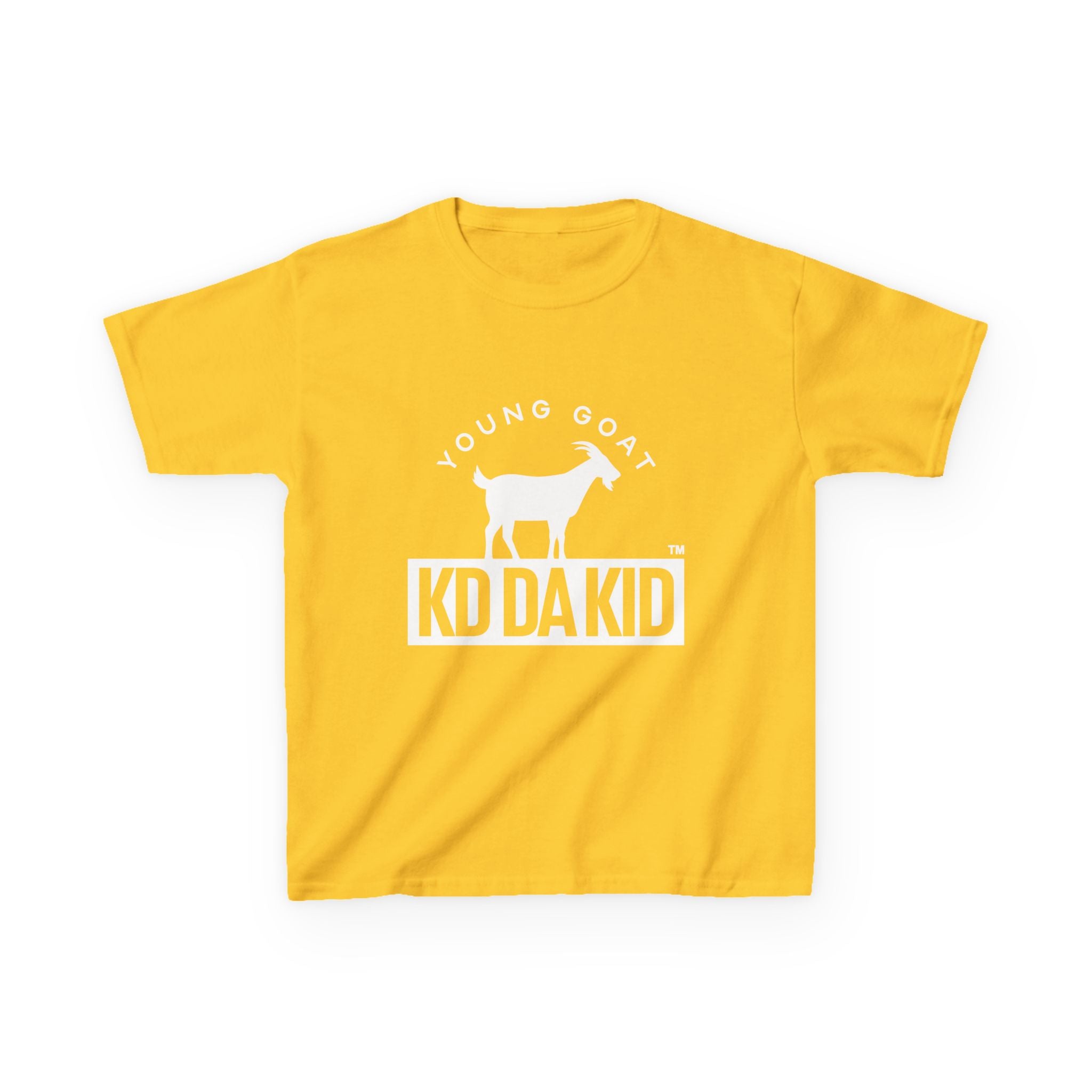 Young Goat Kids Tee - Cool Black Cotton T-shirt for Young Trendsetters