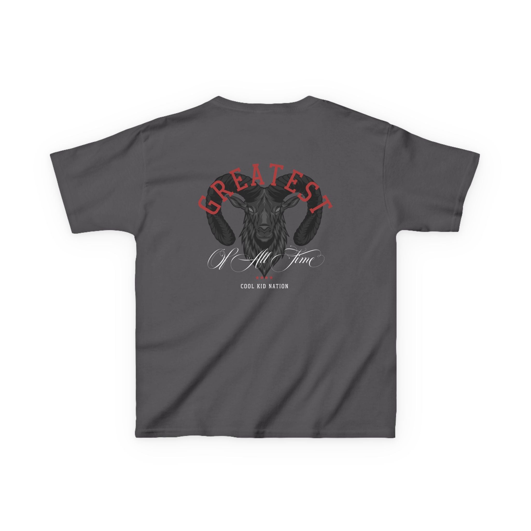 Kids 'Greatest of All Time' Heavy Cotton Tee - Cool Kid Nation