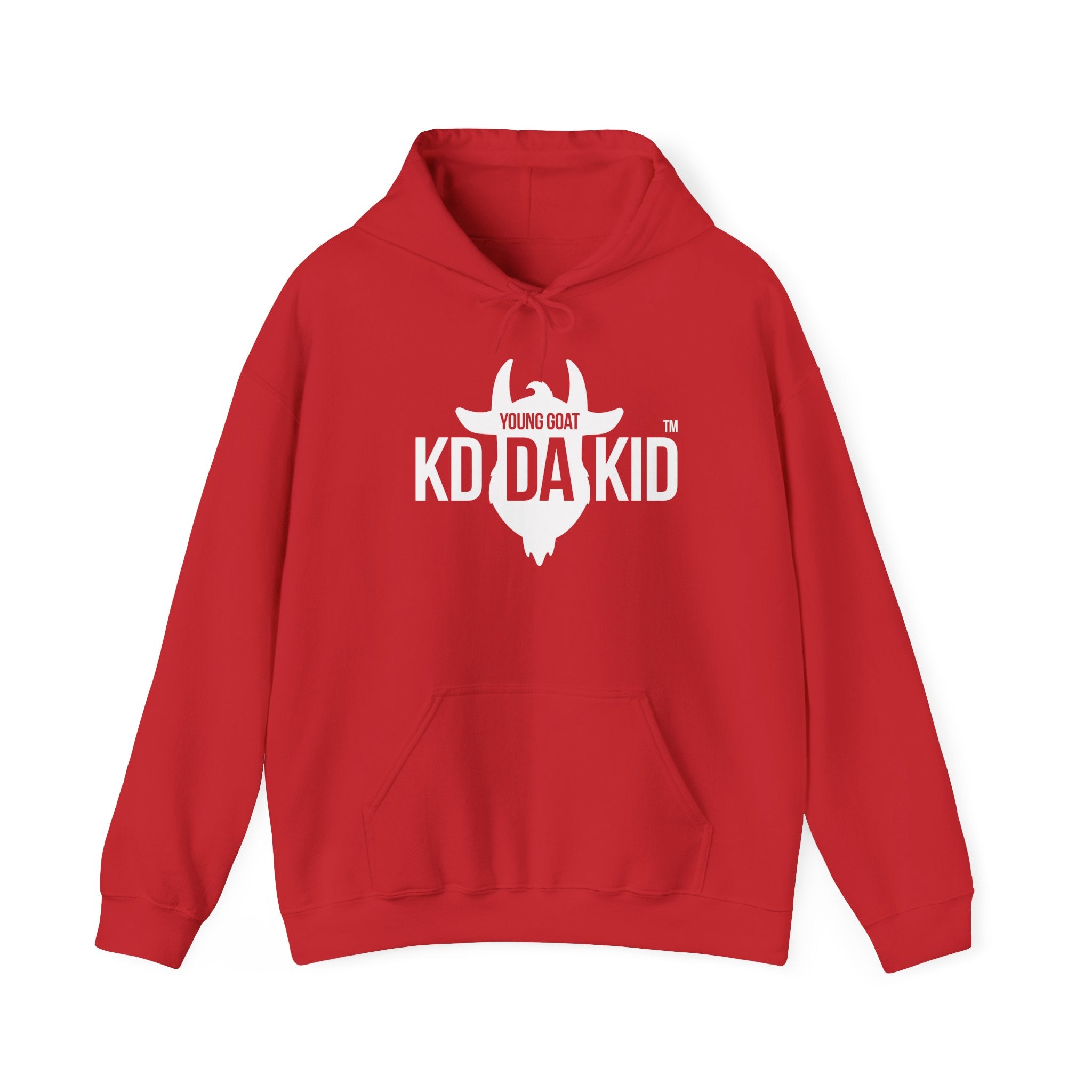 Young Goat KD Da Kid Hoodie, Unisex Heavy Blend Sweatshirt for Teens, Cool Streetwear, Casual Gift, Music Lover Apparel