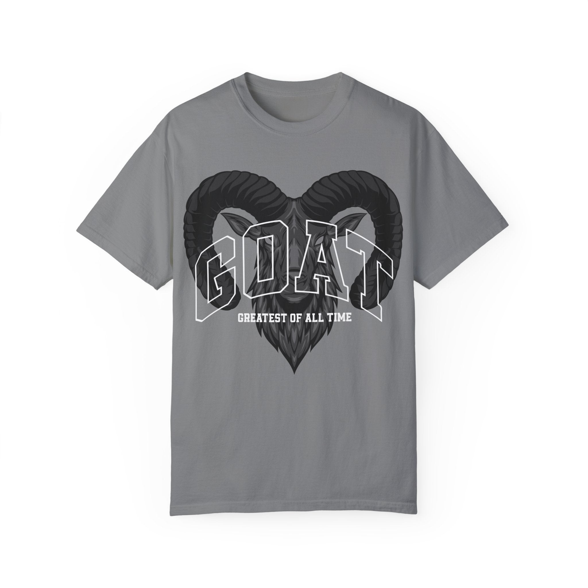 Unisex Garment-Dyed T-Shirt - GOAT Design, Greatest of All Time