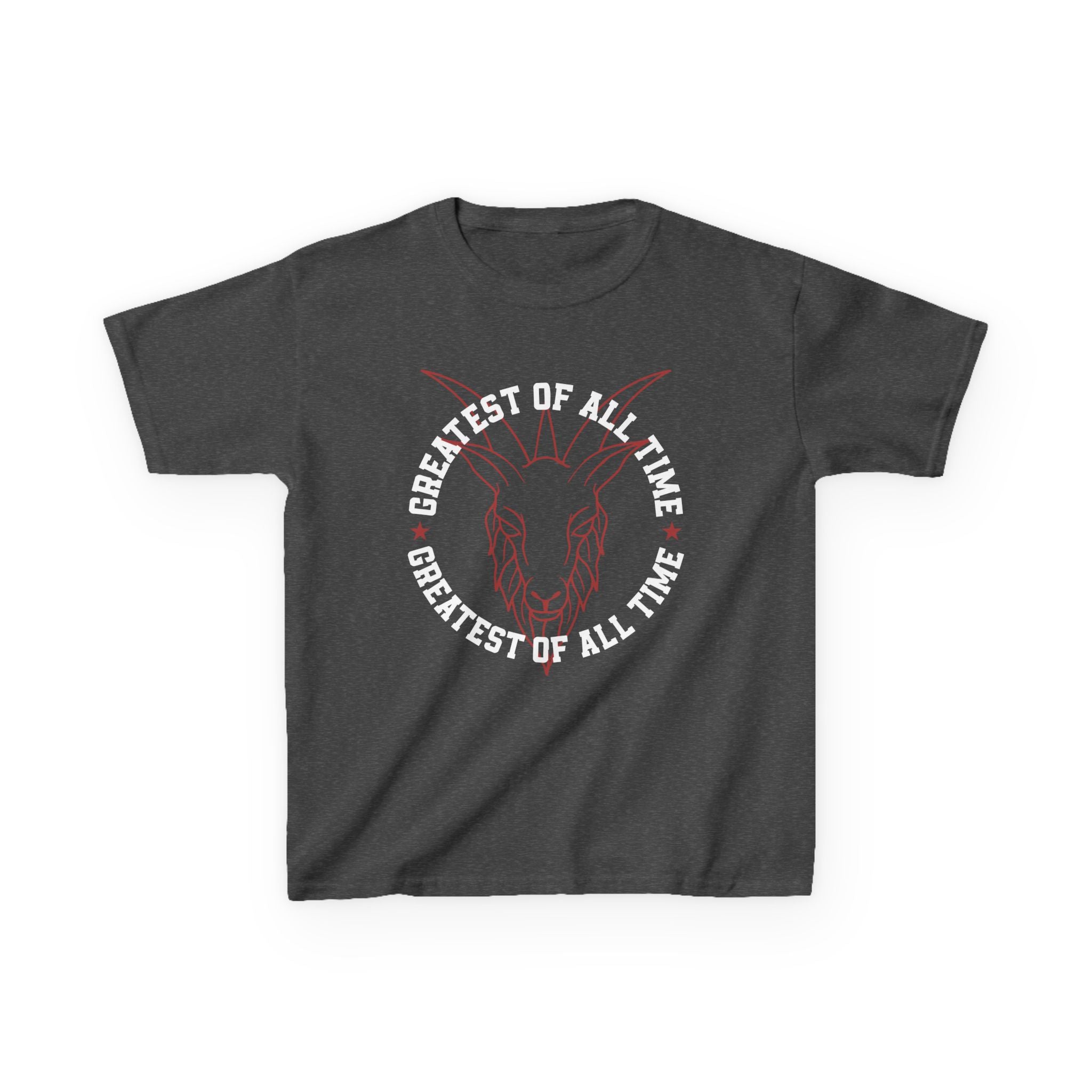 Kids Heavy Cotton™ Tee - Greatest of All Time Graphic Tee