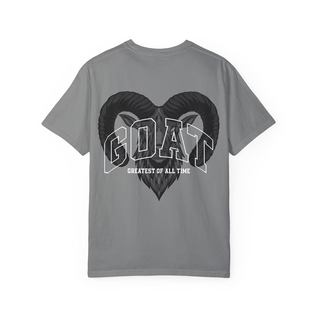 Unisex Garment-Dyed T-Shirt - GOAT Design, Greatest of All Time