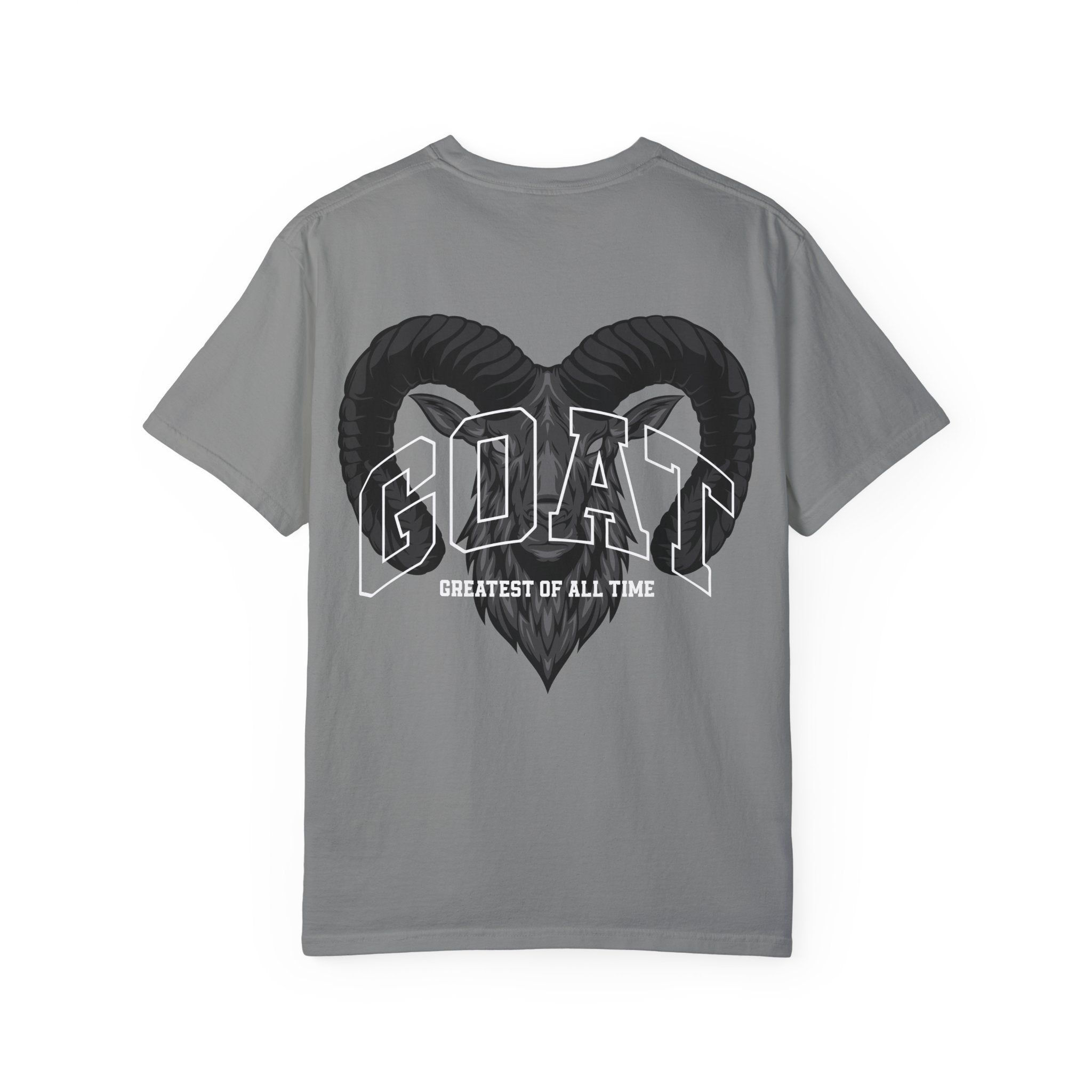 Unisex Garment-Dyed T-Shirt - GOAT Design, Greatest of All Time