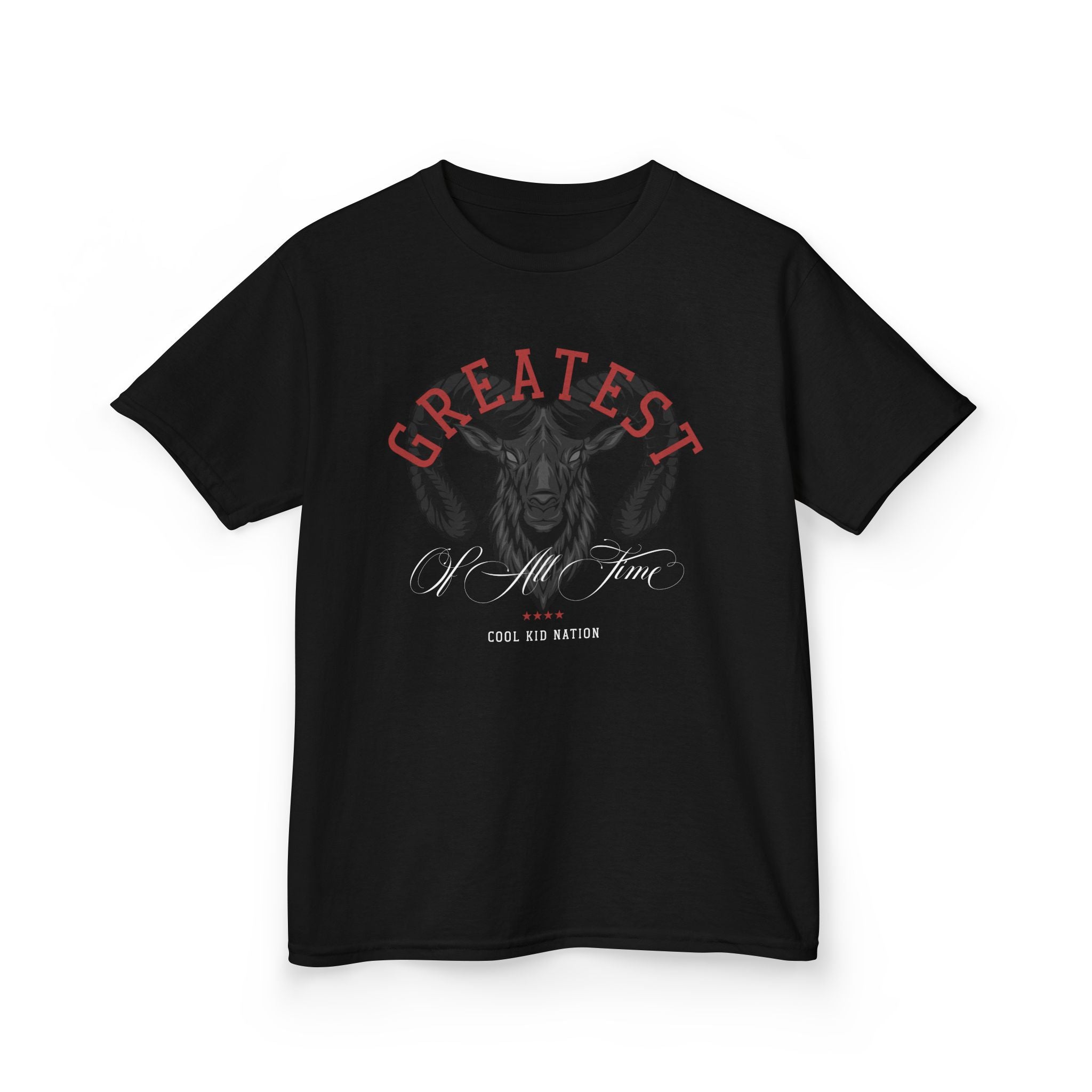 Kids 'Greatest of All Time' Heavy Cotton Tee - Cool Kid Nation
