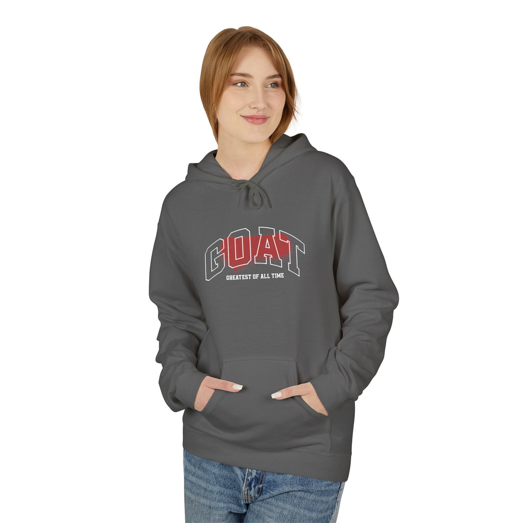 GOAT Hoodie - Red Spray Paint