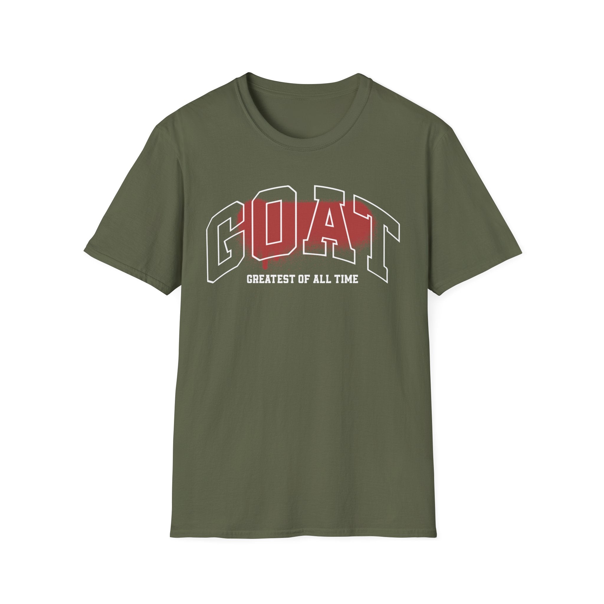 GOAT Graphic Unisex Softstyle T-Shirt - Greatest of All Time Tee