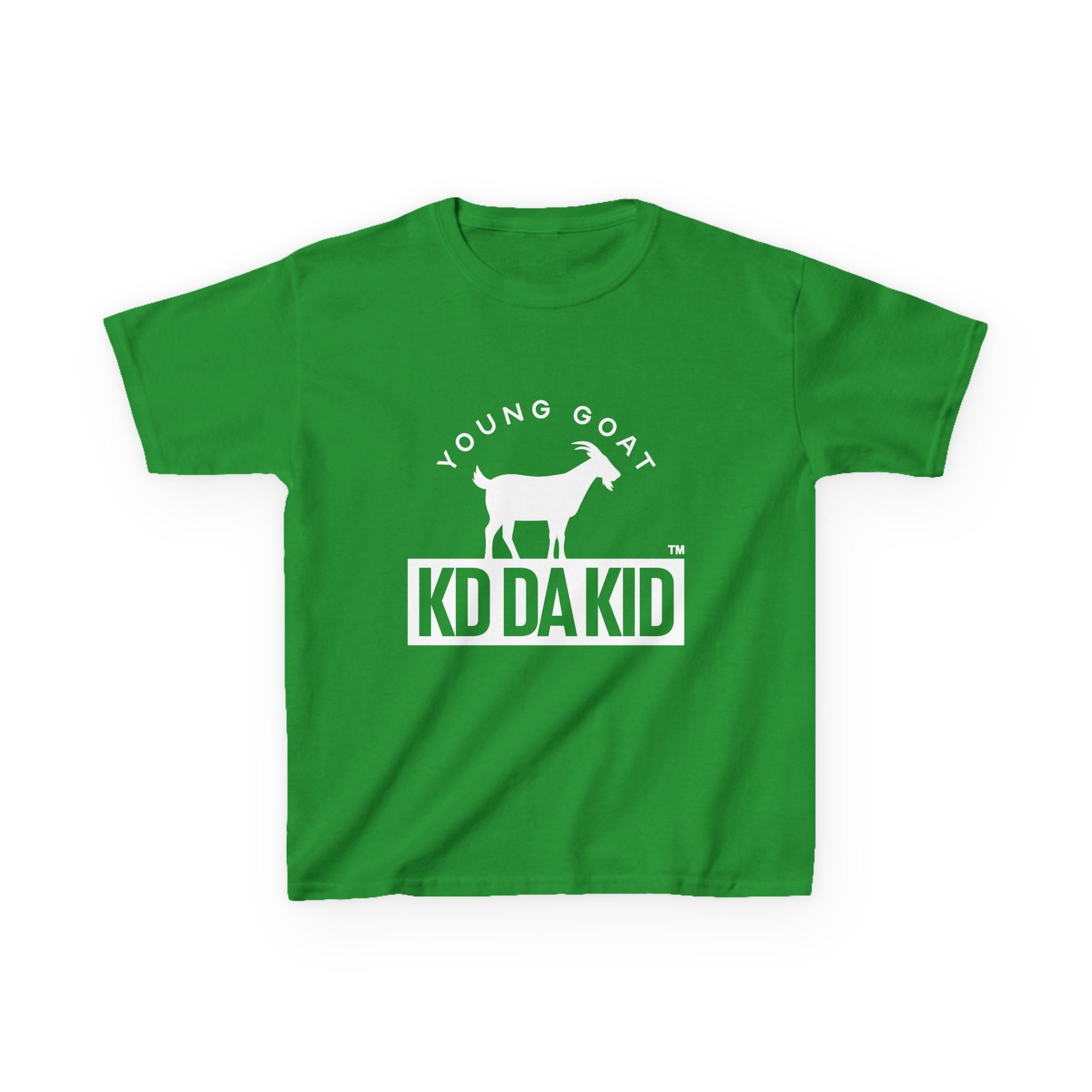 Young Goat Kids Tee - Cool Black Cotton T-shirt for Young Trendsetters